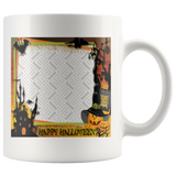 Personalized Halloween 11oz Mug - White