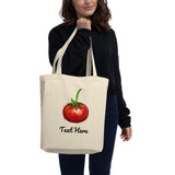 Personalized Tomato Eco Tote Bag