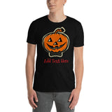 Halloween Customized Text Short-Sleeve Unisex T-Shirt