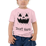 Personalized Halloween Toddler Short Sleeve Tee
