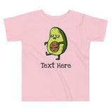 Personalized Halloween Avocado Toddler Short Sleeve Tee