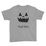 Personalized Halloween Youth Short Sleeve T-Shirt
