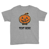 Personalized Halloween Youth Short Sleeve T-Shirt