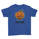 Personalized Halloween Youth Short Sleeve T-Shirt