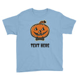 Personalized Halloween Youth Short Sleeve T-Shirt