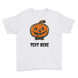 Personalized Halloween Youth Short Sleeve T-Shirt