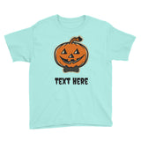 Personalized Halloween Youth Short Sleeve T-Shirt
