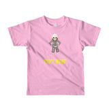 Personalized Halloween Skeleton Short sleeve kids t-shirt