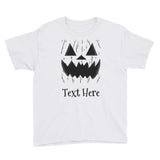 Personalized Halloween Youth Short Sleeve T-Shirt