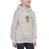 Personalized Halloween Skeleton Kids Hoodie