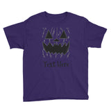 Personalized Halloween Youth Short Sleeve T-Shirt