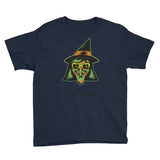 Personalized Halloween Witch Youth Short Sleeve T-Shirt
