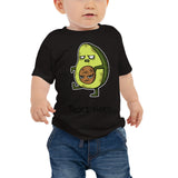 Personalized Halloween Avocado Baby Jersey Short Sleeve Tee
