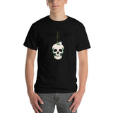 Personalized Halloween Skull Knife Short-Sleeve T-Shirt