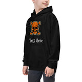 Personalized Halloween Skull Kids Hoodie