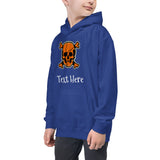 Personalized Halloween Skull Kids Hoodie