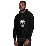 Personalized Halloween Skull Knife Hooded Sweatshirt