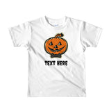Personalized Halloween Short sleeve kids t-shirt