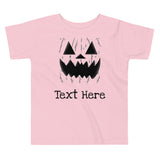 Personalized Halloween Toddler Short Sleeve Tee