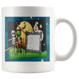 Personalized 11oz Mug - White Halloween
